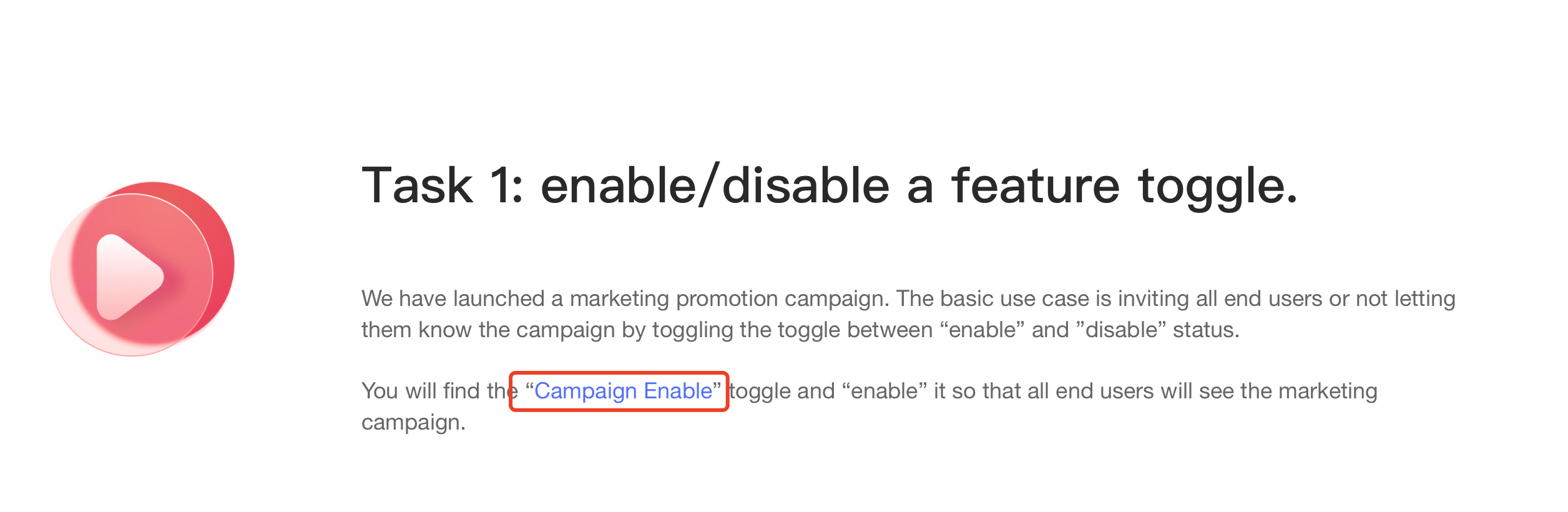 enable campaign